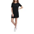 BCBGenerationのリラックスしたショートスリーブTシャツドレスで新しいスタイルを楽しもう！