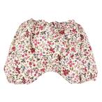 女の子らしさ満点のかぼちゃパンツ！マゼンタの小花柄が可愛い☆