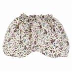 大人気のかぼちゃパンツ！パープル系の小花柄で上品な可愛さを演出