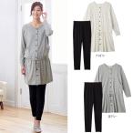 授乳服とマタニティパジャマの融合！天竺ドットプリントで快適な妊婦ライフ