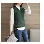 春のおしゃれにぴったり！Vネックニットベスト登場