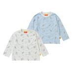 春のスタイルにぴったり！『おさるのジョージ』総柄長袖Ｔシャツ