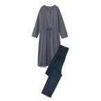 快適なマタニティライフ！ウエストドロストワンピース＆リブレギンスパジャマ登場