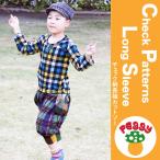 レトロブルー×イエローのチェック柄が魅力！春秋冬に活躍するおしゃれカットソー