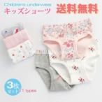 キッズにぴったり！かわいくて快適なショーツ3枚セット