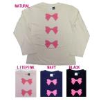 【限定販売】BLOW POP キッズ/ベビー 長袖Tシャツ – 3リボンでおしゃれ度アップ！