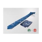 大山友禅染の優雅なシルクネクタイとチーフで特別な瞬間を演出