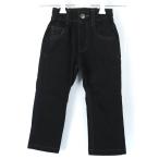 未使用品！快適な履き心地のイージーフリーク ストレッチジーンズ【ベビー用90サイズ・ブラック】