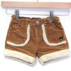 【ミキハウス】コーデュロイショートパンツでベビーガールをスタイリッシュに！