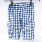 可愛い男の子用！ミキハウスのチェック柄ショートパンツ