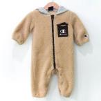 可愛いベビー用ロンパース！チャンピオンのフード付きカバーオール