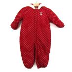 可愛いドット柄のオールインワン！ミキハウスのベビーつなぎ