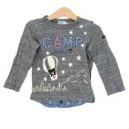 ミキハウスのUSED長袖Tシャツ！美品90サイズ・男の子向け