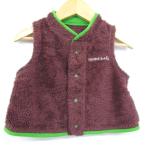 モンベルのベビー用ボアフリースベスト！中古でも魅力的な理由