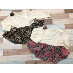 可愛いチェック柄チュニックで秋のおしゃれを楽しもう！