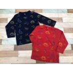 可愛い恐竜デザインで大人気！ベビー・キッズ用長袖Tシャツ