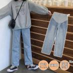 おしゃれママ必見！産前産後も快適なマタニティデニムパンツ