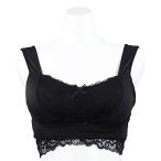 新登場！シンプルなブラックレースのナイトブラで美バストを手に入れよう