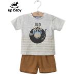 おしゃれな男の子必見！ヴィンテージデザインのTシャツ＆ショートパンツセット