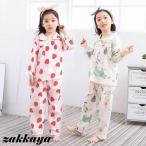 肌にやさしいガーゼ100%の子供用パジャマ