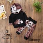 可愛い子供用アニマル柄パーカー＆ロングパンツセットでおしゃれを楽しもう！