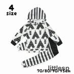 快適でかわいい！ベビー用パーカー＆スウェットパンツセット