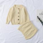 季節のイベントにぴったり！ホワイトニットベビーセットアップで特別な瞬間を彩ろう