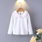 春の訪れを感じる！ホワイト×ドットの丸襟カットソーでお洒落キッズに大変身