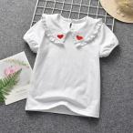 おしゃれキッズ必見！ホワイト丸襟カットソーの魅力