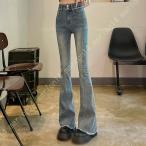 話題のハイウエストフレアデニムで美脚に大変身！