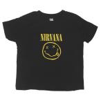 ニルヴァーナの名作デザイン！キッズ向けSMILEロックTシャツ
