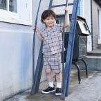 【トドラー向け】ビールームのオープンカラーシャツ＆4分丈パンツセットで爽やかコーデを楽しもう！