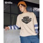 春・秋・冬に大活躍！重ね着風キッズプルオーバー