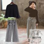 おしゃれな韓国こども服でお嬢様風に！長袖セットアップの魅力