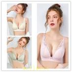 ママのための快適授乳ブラ！ノンワイヤーで美乳をサポート