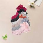 愛らしさ満点！長めのリボン付きベビーソックスでおしゃれデビュー