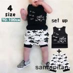 夏にぴったり！おしゃれな子供用タンクトップ＆ショートパンツセット