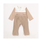 プチマイン人気アイテム！30%OFFセール開催中！弱酸性パネルボーダーTシャツ＆パンツセットが衝撃価格！