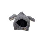 可愛さ満点！犬耳付きベビー帽子で冬のお出かけも安心暖か