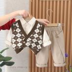 男の子のおしゃれフォーマル！入園式から七五三まで活躍する万能セットアップ