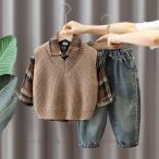 男の子のフォーマルスタイル！おしゃれで快適な3点セットスーツ