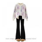 この冬、韓国風キッズニットセーター＆パンツでおしゃれに！