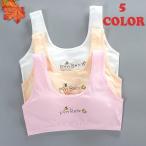 かわいくて快適！ハチのイラスト入りジュニア用パッド付きハーフトップ