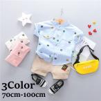 クマモチーフがかわいい！セットアップツーピースで楽々おしゃれスタイル