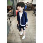 春夏のおしゃれを楽しむ！男の子のカジュアルジャケット＆パンツセット