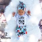 可愛いスリーピースセットでおしゃれなベビーウェアを楽しもう！