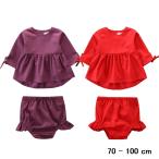 かわいさ満点！秋のキッズカジュアル2点セットでお出かけしよう