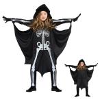 ハロウィンの夜にぴったり！子供用骸骨コスチュームで恐怖と可愛さを演出