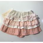 キムラタンのリリーアイボリーフリルリボンキュロットスカートが登場！