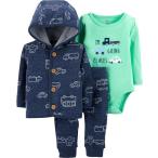 大人気カーターズの男の子用パーカー＆ボディースーツ3点セット新登場！